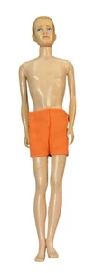 Vintage Ken Puppe 1960 Mattel MCMLX Markierung trägt orange Shorts Made in USA 12" - Bild 1 von 6