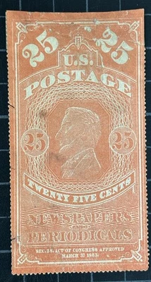 US Stamps - SC# PR 3 - MNG - With Faults - SCV = $2,250.00 - Image 1 of 2