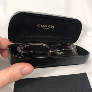 Coach Brille HC6139U 5176 Transparent Grau 53-15-140 NUR GESTELL mit Etui - Bild 1 von 17