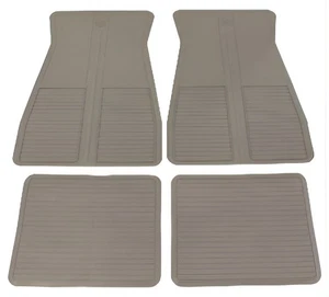1973-77 GTO/LEMANS/TEMPEST ACCESSORY FLOOR MATS, LIGHT GRAY - Picture 1 of 1