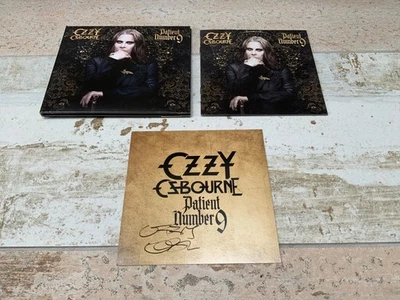 Ozzy Osbourne Patient Number 9 CD Signed Autographed card + proof  BLACK SABBATH - Image 1 of 4