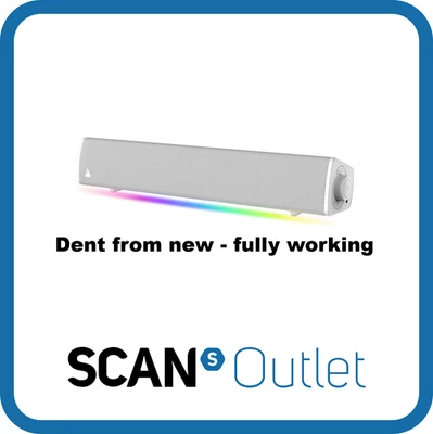 Creative Labs Sound Blaster GS3 Soundbar, SuperWide Technology, ARGB, White, Blu - Image 1 of 4