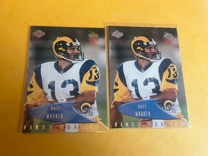 Collector's Edge Odyssey 1999 primer cuarto Kurt Warner radiocontrol # 123 X 2 - Imagen 1 de 4