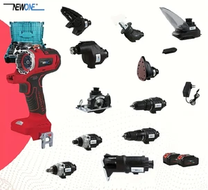 Brand New Boxed Cordless Multi Power tool 12 in 1 attachments with TWO Batteries - Picture 1 of 4