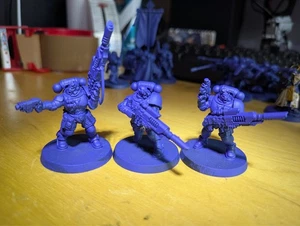 40k Space Marine Eliminator Squad (convertito da Reivers) - Foto 1 di 2