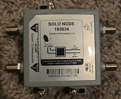 Dish Network Solo Node for Hopper/Joey Part Number #185834 DPH DPX Client Host - Image 1 of 4