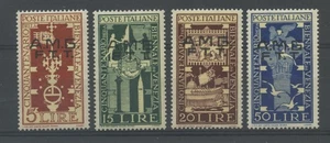 TRIESTE 1949 BIENNALE 4V. ** LUSSO - Picture 1 of 1