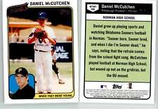 Daniel McCutchen 2010 Topps When They Were Young #WTWY-DM Pirates
