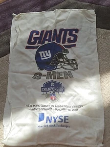 new york giants rally hand towel sga promo nfl championship game 2001 2000 ny - Picture 1 of 1