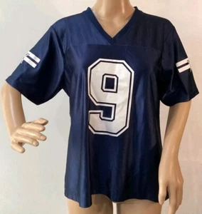 NFL Dallas Cowboys Womens Tony Romo #9 Navy Jersey Size L Blue Team Apparel - Picture 1 of 6