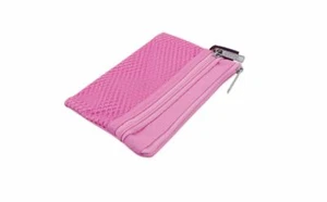 Uxcell Nylon Student Reißverschluss Radiergummi Band Halter/Tasche, rosa - Bild 1 von 1