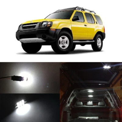 8 x White LED Interior Package License Plate Lights For 2000-2004 Nissan Xterra - Image 1 of 4