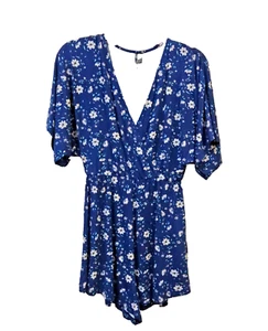 NEU mit Etikett Damen Gr. S blau Blumen Pullover Strampler von DOLCI VIDA-ve06 - Bild 1 von 6