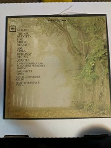 Mozart: The Six Quintets For String Quartet & Viola D3S 747 3x LP Grade: VG+ INC - Picture 1 of 2