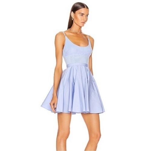 Abito ALEXANDER WANG popeline aderente e svasato us intime ottimeioni c