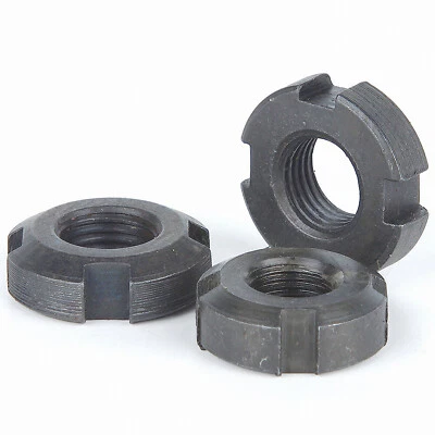 Nutmutter DIN 981 Stoppmuttern Wellenmutter M10 bis M60 Für medizinische Geräte - Bild 1 von 4