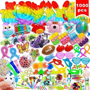 1000 Pcs Kids Party Favors Stocking Stuffers Gifts,Fidgets Toys Pack Bulk Toys - Picture 1 of 6