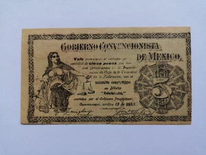 Mexico,Guernavaca 5 Pesos 1915,UNC - Imagen 1 de 2