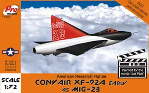 1/72 Convair XF-92A frühe ""Mig-23" USAAF Research Fighter Pro Harz R72037 - Bild 1 von 3