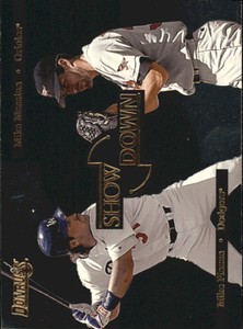 1996 Donruss Showdown #5 Mike Piazza Mike Mussina /10000 - NM-MT