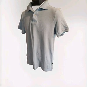 LEE UNIFORMS LIGHT BLUE POLO SHIRT SHORT SLEEVE COTTON BLEND MEN'S SIZE S Read!! - Picture 1 of 5