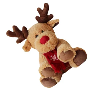 Plush Reindeer Toy Deer Dolls Adornment Reindeer Christmas Decorations - Picture 1 of 12