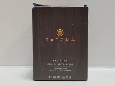 TATCHA POLISHED CLASSIC RICE ENZYME POWDER FULL SIZE 2.1 OZ SEALED AUTHENTIC NEW - Image 1 of 4