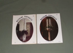2 Vintage Macrame Portraits 1 and 5 Books by Vickie Plant Hanger Patterns 1978 - Picture 1 of 2