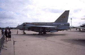 Original colour slide Lightning F.6 XR759 of 11 Sqdn. Royal Air Force - Picture 1 of 1