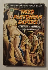Into Plutonian Depths Stanton A. Coblentz - Avon No 281 1st Ed 1951 - Good - Picture 1 of 17