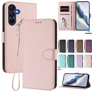For Samsung M06 F16 A71 A50 A51 A42 A50 A21S Luxury Flip Wallet Case Phone Cover - Picture 1 of 20