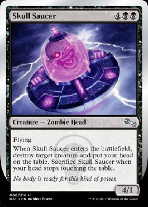 Skull Saucer - Near Mint MTG Unstable - Image 1 of 1