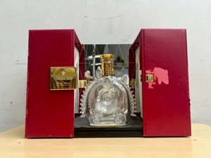 BOTELLA VACÍA Louis XLl Remy Martin CON CAJA BACARAT DE JAPÓN - Imagen 1 de 16