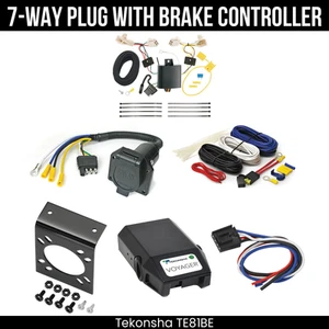 Tekonsha 7-Way Trailer Wiring Harness + Brake Control For 15-19 Subaru Legacy - Picture 1 of 16