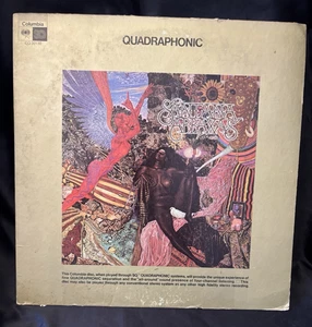 SANTANA ABRAXAS - LP Quadraphonic 1973 Columbia CQ30130 - VG - READ - Picture 1 of 10