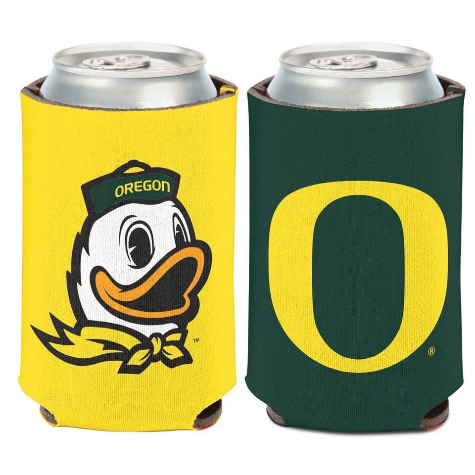 Enfriador de latas de dos lados Oregon Ducks 12 oz [NUEVO] NCAA Coozie Koozie bebida de cerveza Foto 1 de 1