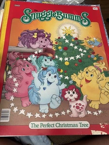 Snugglebumms Malbuch Der perfekte Weihnachtsbaum 1985 XL unbenutzt selten Rarität - Bild 1 von 6