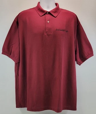 The Happy Chef Staff Collection Food Service Diner Polo Shirt 3XL Scarsdale Cafe - Image 1 of 4