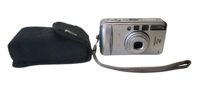 Canon Sure Shot 115u Point & Shoot 35mm Film Camera & Case Battery Tested - Image 1 of 4