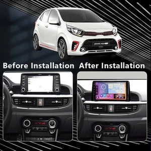Autoradio Kia Picanto 2017 GPS Android 13 WiFi 9" Carplay Android Auto DSP USB - Bild 1 von 8