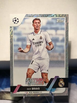 2022 Jade Edition UEFA Club Competitions Future Stars /99 Iker Bravo Rookie RC - Image 1 of 2
