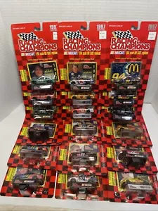 Lot of 18 Nascar Racing Champions Collector's Series 1/64 Diecast Cars 1997 - Picture 1 of 5