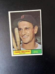 1961 TOPPS #445 FRANK MALZONE BOS RED SOX— SHARP💥*** (wph) - Picture 1 of 2