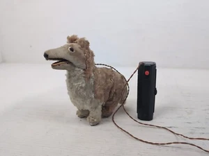 Vintage 60er Jahre Blechspielzeug Gassi mit Fernbedienung Lassie Hund - getestet funktioniert!! - Bild 1 von 7