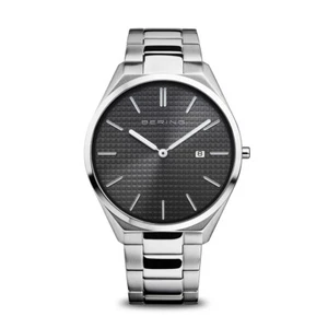 Orologio Uomo Bering in acciaio ultra slim codice 17240-702 con datario 40 mm - Imagen 1 de 3
