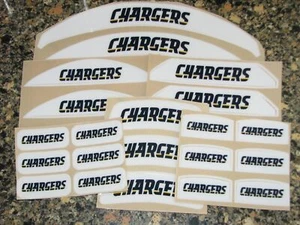 SAN DIEGO Bumper Football Helmet Decal Qty (1) FULL Size 3M 20MIL - Picture 1 of 1