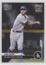 2020 Topps Now Los Angeles Dodgers World Series Champions /3157 Chris Taylor