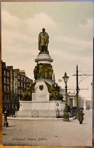 ESTATUA IRLANDESA PC O'CONNELL Street Bridge DUBLÍN Eyre & Spottiswoode Woodbury 3601 - Imagen 1 de 2