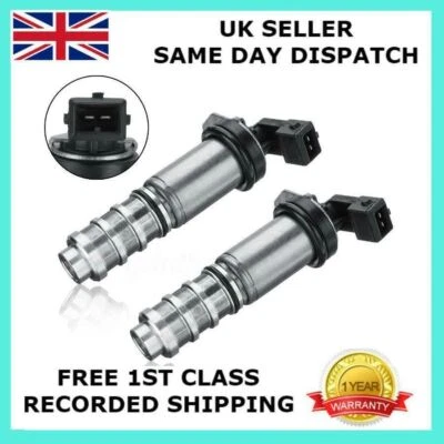 2X NEW CAMSHAFT ADJUSTER VALVE FOR BMW X5 E70 F15 35i 50i M 2009-18 11368605123 - Image 1 of 4