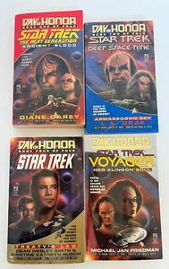 Star Trek ~ Day of Honor ~ Paperback Book ~ Set of 4 ~ Next Gen DS9 Voyager OS - Picture 1 of 4